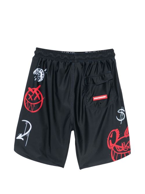 Boxer mare bambino Sprayground diablo bear nero Sprayground kids | SPY1474X